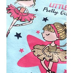 Babyhug Full Sleeves Tee Graphic Print - Light Blue