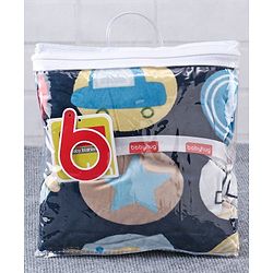 Babyhug Sherin & Poly Wool All Season Blanket Vehicle Design - Blue (Blanket's Fur Color May Vary)