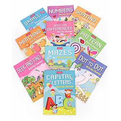 Babyhug First Step to Big Learning Activity Champ Books Set of 10 - English