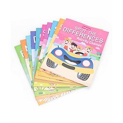 Babyhug First Step to Big Learning Activity Champ Books Set of 10 - English