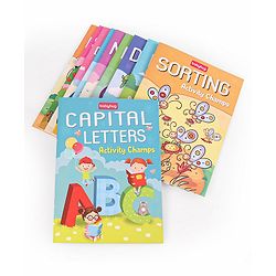 Babyhug First Step to Big Learning Activity Champ Books Set of 10 - English