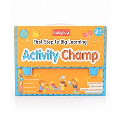 Babyhug First Step to Big Learning Activity Champ Books Set of 10 - English