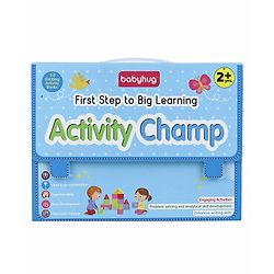 Babyhug First Step to Big Learning Activity Champ Books Set of 10 - English