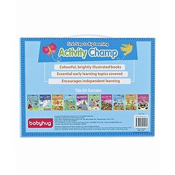 Babyhug First Step to Big Learning Activity Champ Books Set of 10 - English