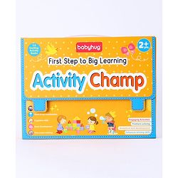 Babyhug First Step to Big Learning Activity Champ Books Set of 10 - English