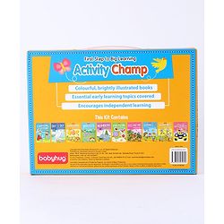 Babyhug First Step to Big Learning Activity Champ Books Set of 10 - English