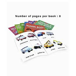 Babyhug First Step to Big Learning Pre-school Scholar Books Set of 10 - English