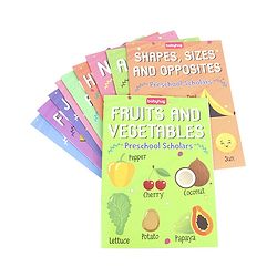 Babyhug First Step to Big Learning Pre-school Scholar Books Set of 10 - English