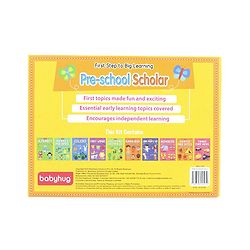 Babyhug First Step to Big Learning Pre-school Scholar Books Set of 10 - English