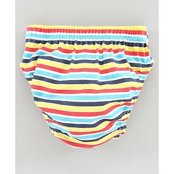 Babyhug Anti Bacterial Briefs Text Print Pack of 3 - Blue Multicolour