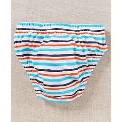 Babyhug Cotton Anti-Bacterial Briefs Pack of 3 - Blue Grey