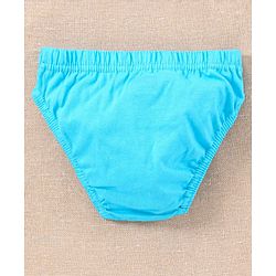 Babyhug Anti Bacterial Briefs Dinosaur Print Pack of 3 - Blue
