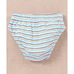 Babyhug Anti Bacterial Briefs Dinosaur Print Pack of 3 - Blue