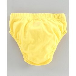 Babyhug Antibacterial Briefs Dino Print Pack of 3 - Blue Yellow
