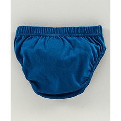 Babyhug Antibacterial Briefs Lion Print Pack of 3 - Navy White