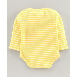 Babyhug Full Sleeves Onesie Space Print Pack of 5 - Blue Yellow