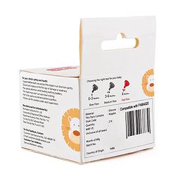 Babyhug Wide Neck Silicone Nipple Medium Flow - Pack of 2