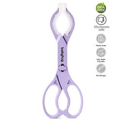 Babyhug Anti-Slip Bottle Tong - Purple