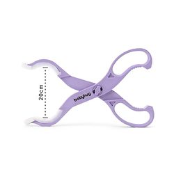 Babyhug Anti-Slip Bottle Tong - Purple