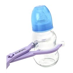 Babyhug Anti-Slip Bottle Tong - Purple