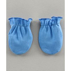 Babyhug 100% Cotton Mitten Set Of 3 - Multicolor