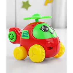 Babyhug Friction Powered Plane And Chopper Set Pack of 4 - Multicolor
