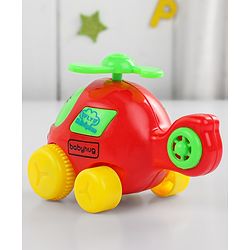 Babyhug Friction Powered Plane And Chopper Set Pack of 4 - Multicolor