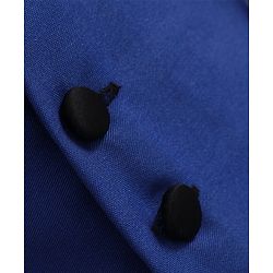 Babyhug 3 Piece Party Suit With Bow - Black Blue
