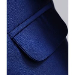 Babyhug 3 Piece Party Suit With Bow - Black Blue