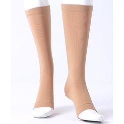 Babyhug Mid Calf Length Maternity Socks - Beige