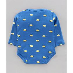 Babyhug 100% Cotton Full Sleeves Onesies Multiprint Pack of 7 - Multicolour