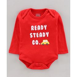 Babyhug 100% Cotton Full Sleeves Onesies Multiprint Pack of 7 - Multicolour