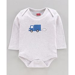 Babyhug 100% Cotton Full Sleeves Onesies Multiprint Pack of 7 - Multicolour