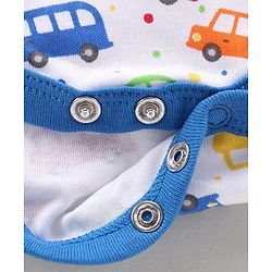 Babyhug 100% Cotton Full Sleeves Onesies Multiprint Pack of 7 - Multicolour