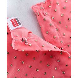 Bayhug Sleeveless Studded Choli & Embroidered Lehenga with Dupatta - Fuchsia & Sky Blue