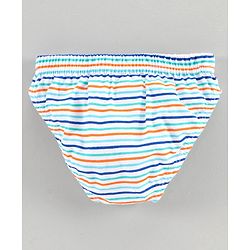 Babyhug 100% Cotton Brief Dino Print Pack of 3 - Blue
