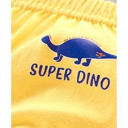 Babyhug 100% Cotton Briefs Pack of 3 - Yellow White
