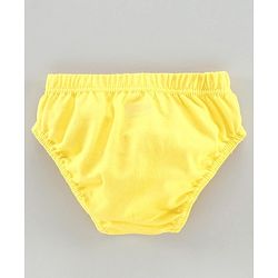 Babyhug 100% Cotton Briefs Vehicle Print Pack of 3 - Blue Yellow White