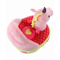 Babyhug Unicorn Shaped Sofa Seat - Pink