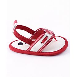 Cute Walk by Babyhug Booties - Red