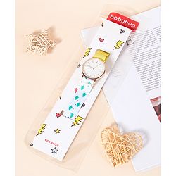 Babyhug Analogue Watch - Yellow
