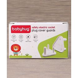 Babyhug Safety Electric Socket Plug Cover Guards - Pack of 5