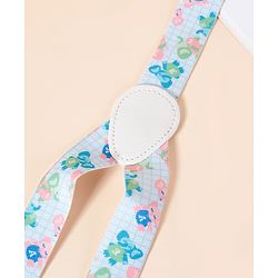 Babyhug Suspenders Floral Print - Multicolor