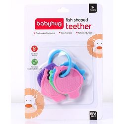 Babyhug Fish Shaped Teether (Colour May Vary)