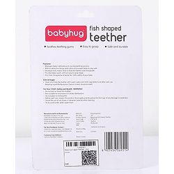 Babyhug Fish Shaped Teether (Colour May Vary)