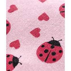 Babyhug Cap Mitten & Booties Pink - Diameter 12 cm
