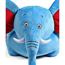 Babyhug Soft Seat Elephant Shaped - Blue