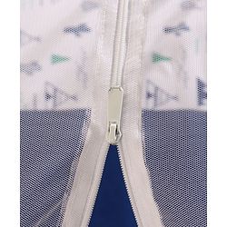 Babyhug 100% Cotton Mosquito Net Bedding Set Desert Print - Blue