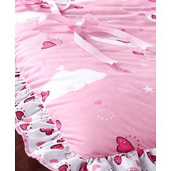 Babyhug Bedding Set Unicorn Print - Pink