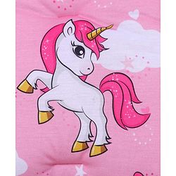Babyhug Premium Sleeping Bag Unicorn Print - Pink
